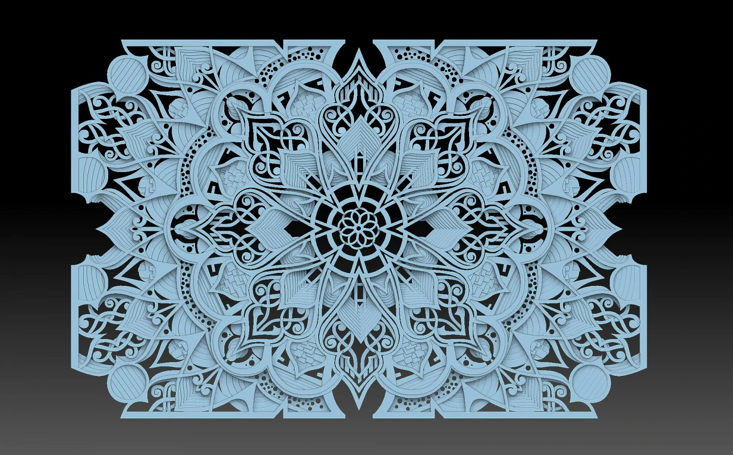 Ornament 3D Print Model .c4d .max .obj .3ds .fbx .stl .blend 