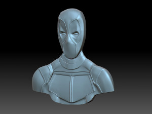 Deadpool 3D Baskı Modeli