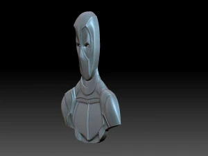 Deadpool 3D Print Model