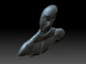 Deadpool 3D Print Model