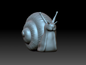 Snail 3D Baskı Modeli