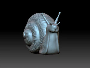 Snail 3D Print Model