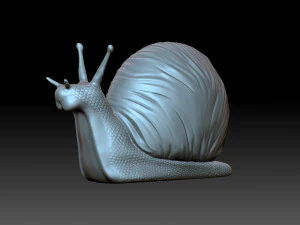 Snail 3D Print Model