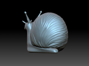 Snail 3D Baskı Modeli