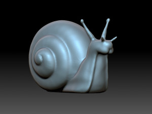 Figurine snail Modello di stampa 3D