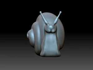 Figurine snail 3D Print Model