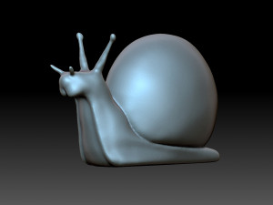 Figurine snail Modello di stampa 3D