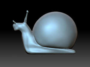 Figurine snail Modello di stampa 3D