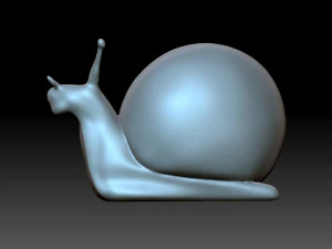 Figurine snail 3D Print Model