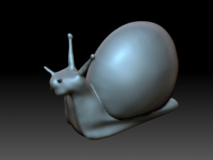 Figurine snail Modello di stampa 3D