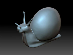 Figurine snail 3D Print Model
