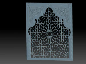 Decorative panel 3D Print Model