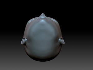Doll head 3D 프린트 모델
