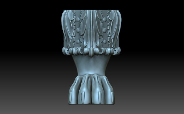 Furniture leg Modelo de Impressão 3D .c4d .max .obj .3ds .fbx .stl .blend 