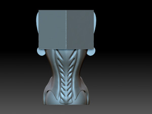 Furniture leg Modelo de Impressão 3D