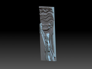 Edvard Munch Creek 3D Print Model