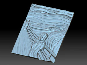 Edvard Munch Creek 3D Print Model