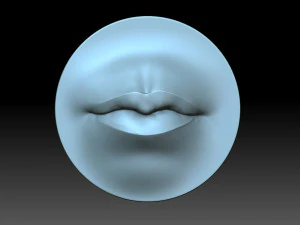 Dudaklar 3D Baskı Modeli