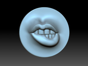 Lips Modèles 3D en vedette