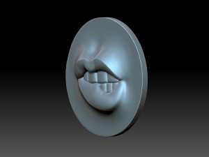 Lips 3D 打印模型