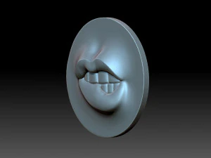 Lips 3D Print Model