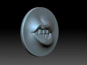 Lips 3D Print Model