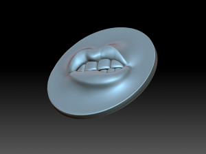 Lips 3D 打印模型