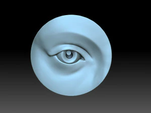 आँख 3D प्रिंट मॉडल