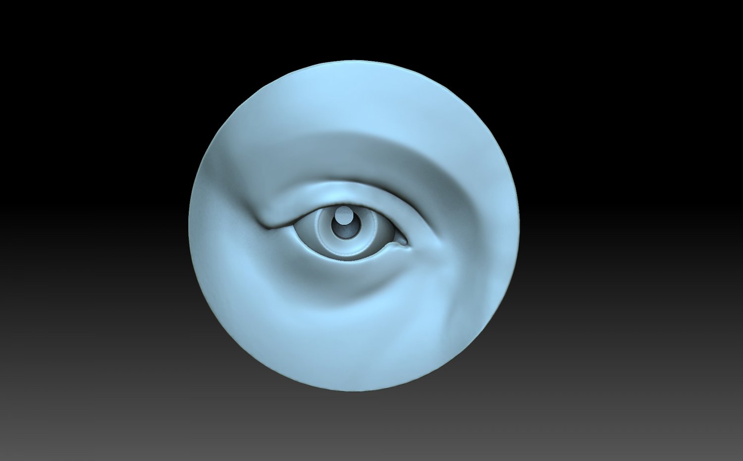 Глаз 3d модель