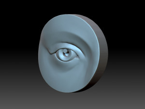 Eye Model do druku 3D