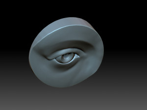 Eye Model do druku 3D