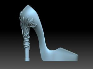 High-heeled shoes 3D Print Models