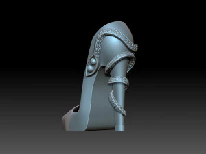 Slipper 3D Print Model