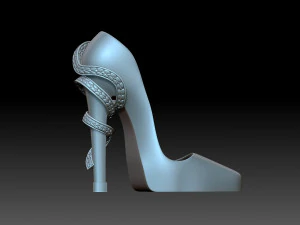 Slipper 3D Print Model