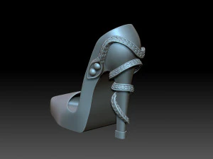 Slipper 3D Print Model