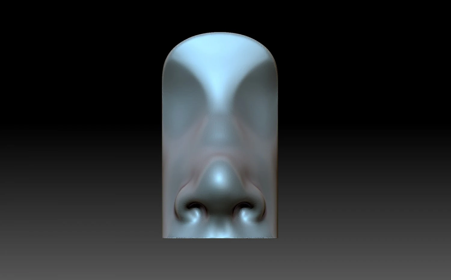 The nose is female 3D Print Model .c4d .max .obj .3ds .fbx .stl .blend