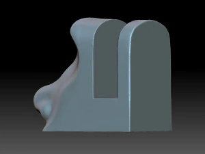 The nose is female 3D Print Model