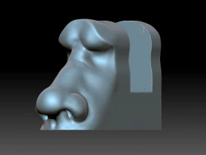 Male nose 3D Print Model