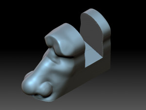 Male nose 3D Baskı Modeli