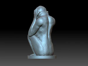 Monkey don t hear 3D Print Model