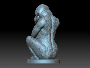 Monkey figurine 3D Принт Модель