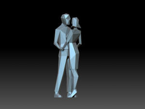 A couple of lovers 3D Print Model