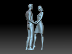 Couple 3D प्रिंट मॉडल
