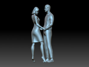 Couple Model Cetak 3D
