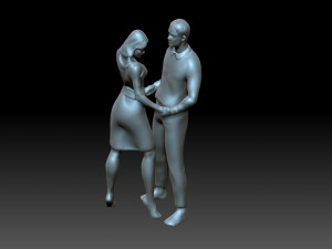 Couple Model Cetak 3D
