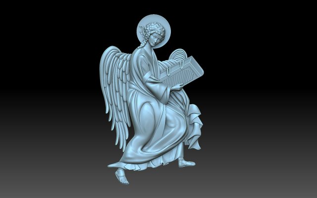 Angel Modelo de Impressão 3D .c4d .max .obj .3ds .fbx .stl .blend 