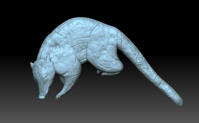 Coati Maia Model do druku 3D .c4d .max .obj .3ds .fbx .stl .blend 