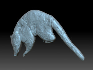 Coati Maia Model do druku 3D