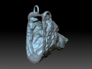 Bear head 3D प्रिंट मॉडल
