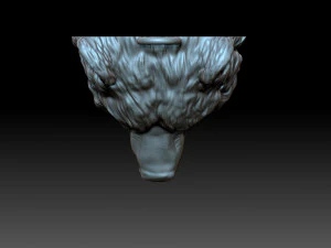 Bear head 3D Print Model